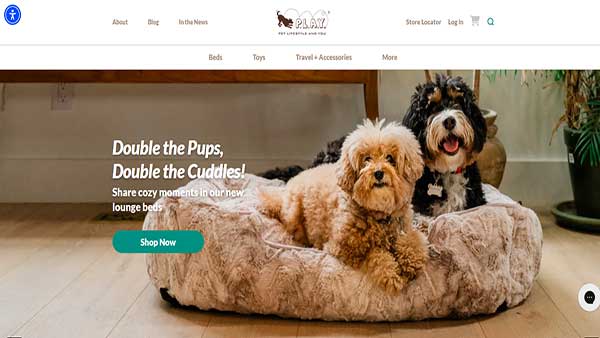 Homepage image of the website PetPlay