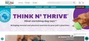 Home Page image of the Pet Toy Manufacturer Outward hound