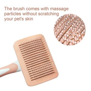 Pet Grooming Brush with Massage Particles