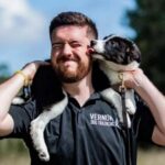 Ben Vernon - a dog trainer with his pet dog Border Collie to share why do dogs eat their own poop.