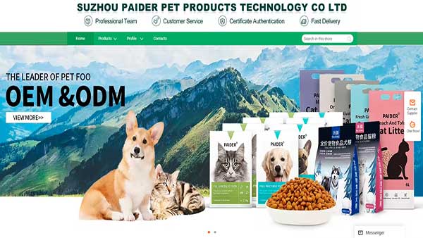 Pet Nutrition by SHZHOU PAIDER