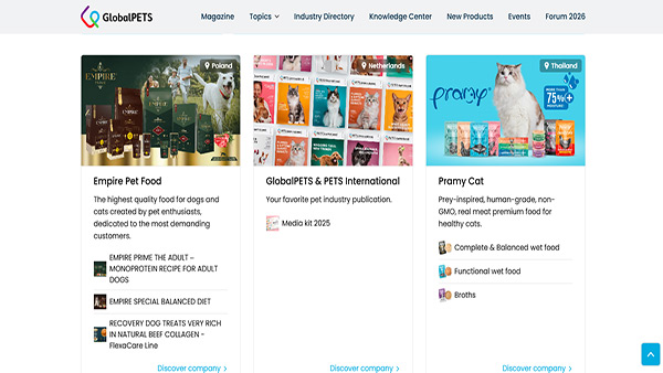 GlobalPETS is one of the top pet business listing directories.